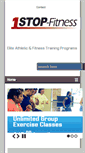 Mobile Screenshot of 1stop-fitness.com